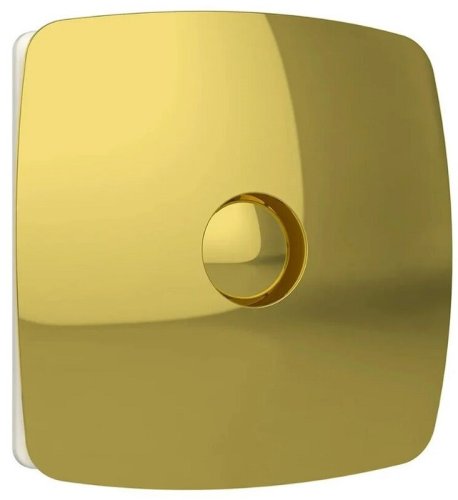 Вентилятор осевой DiCiTi Rio 4C D100 с обратным клапаном золото картинка